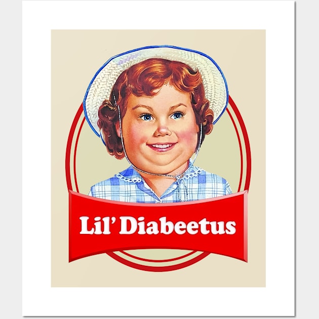 LIL DIABEETUS Wall Art by WongKere Store